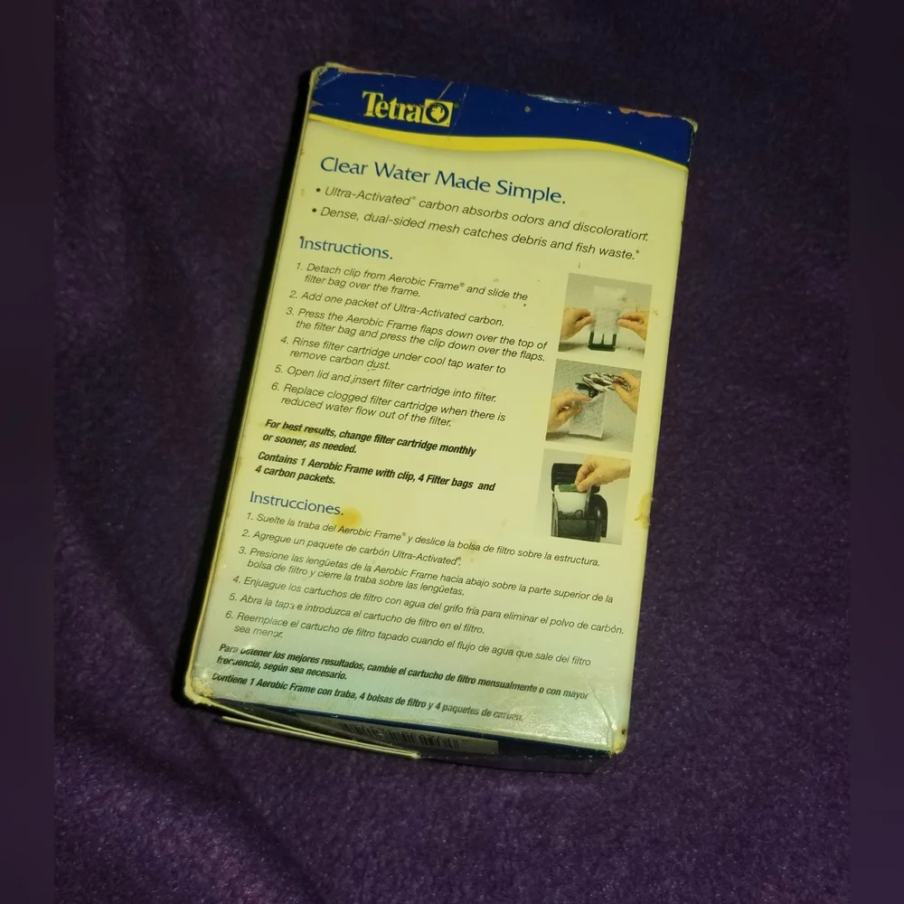 Fish Tank Tetra Whisper Bio-Bag Filters, No Unassembled Cartridges, 2-Pack, Medi